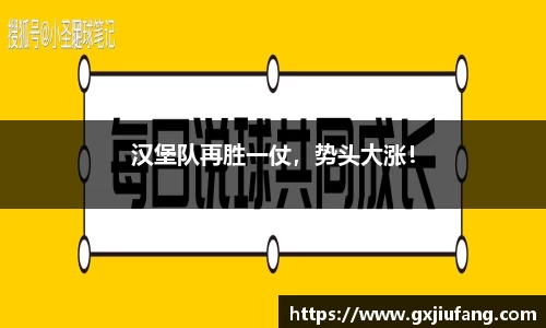 汉堡队再胜一仗，势头大涨！